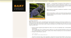 Desktop Screenshot of bart-coref.org