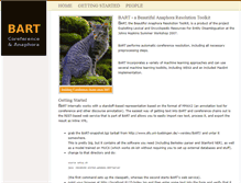 Tablet Screenshot of bart-coref.org